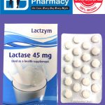 Lactzym Lactase 45 mg ( 1 x 20's strip ) / ( 1 x 60's box )