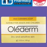 OLEDERM Mild Cleansing Soap For Dry and Sensitive Skin ( 100g )