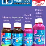 Gaviscon Liquid [ Advance / Peppermint / Double action ] ( 150ml / 200ml / 300ml )