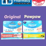 Dermal Therapy Lip Balm Original / Lip Balm enriched with Pawpaw ( 10g )