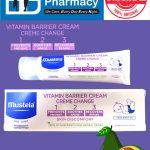 Mustela 123 Vitamin Barrier Cream ( 50ML )