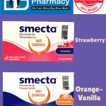 Smecta Anti Diarrheal Sachets ( 3g ) ( Strawberry / Orange - Vanilla )