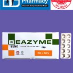 Beazyme Papain Papase Papaya Enzyme tablet 150,000 usp unit ( 50 x 10's )