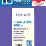 Live-well E-balance 400 i.u. ( 60's )