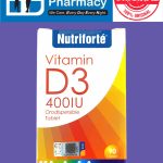 Nutriforte Vitamin D3 400IU Orodispersible Tablet ( 90's )