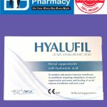 Hyalufil 10mg Hyaluronic Acid Rectal Suppositories ( 10's )