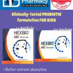 HEXBIO AOI Granule Probiotic Kids , 1.5g Granule per sachet ( 14's / 60's )