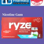 ryze Quit Smoking Gum Frosty Mint 2mg ( 12's )