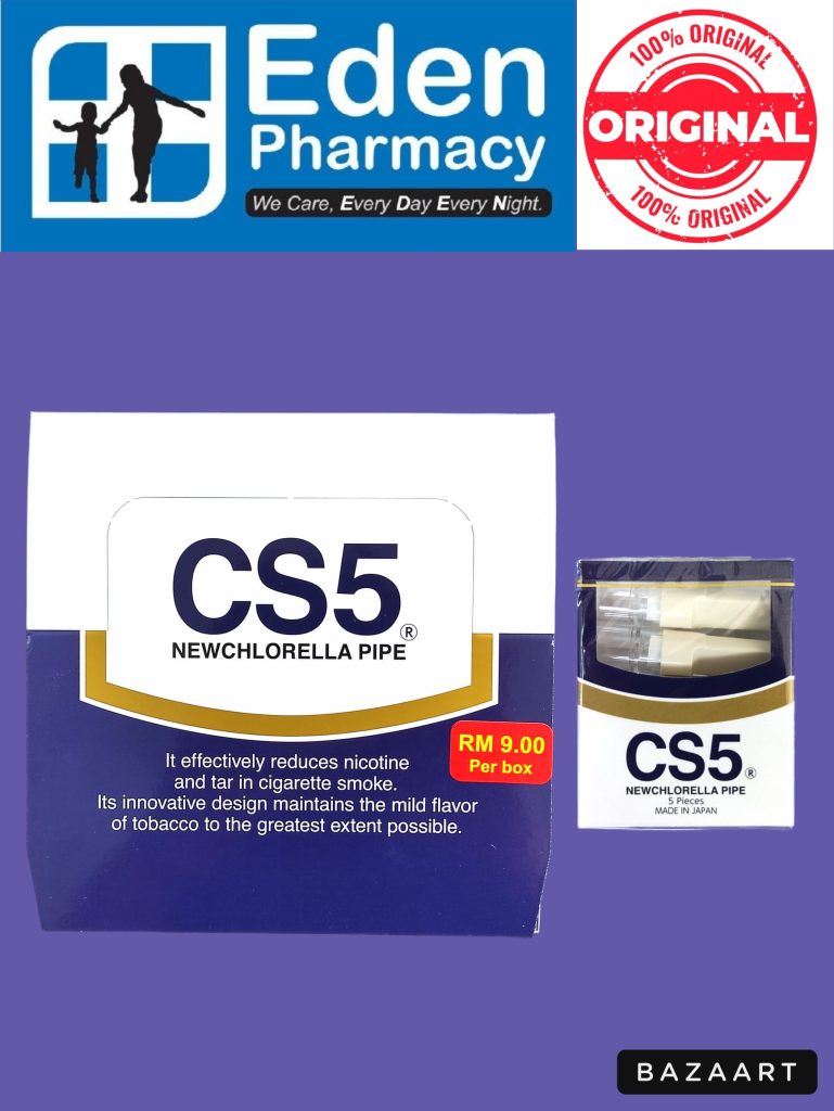CS5 Newchlorella Pipe Cigarette Filter ( 5's )