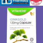 Vitaherb Ginkgold 120mg Capsule ( 6 x 10's )
