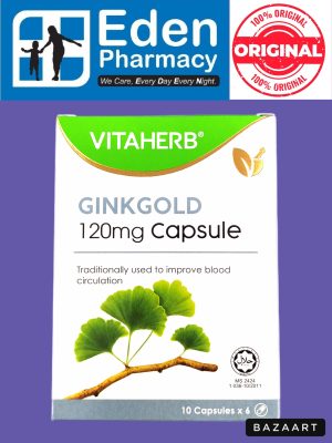 Vitaherb Ginkgold 120mg Capsule ( 6 x 10's )
