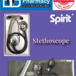 Spirit CK-601P Majestic Series Adult Dual Head Stethoscope ( Black ) / CK-110 Sphygmomanometer Aneroid