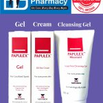 Papulex Gel ( 40ml ) / Oil-free Cream ( 40ml ) / Moussant Soap Free Cleansing Gel Acne Prone ( 150ml )