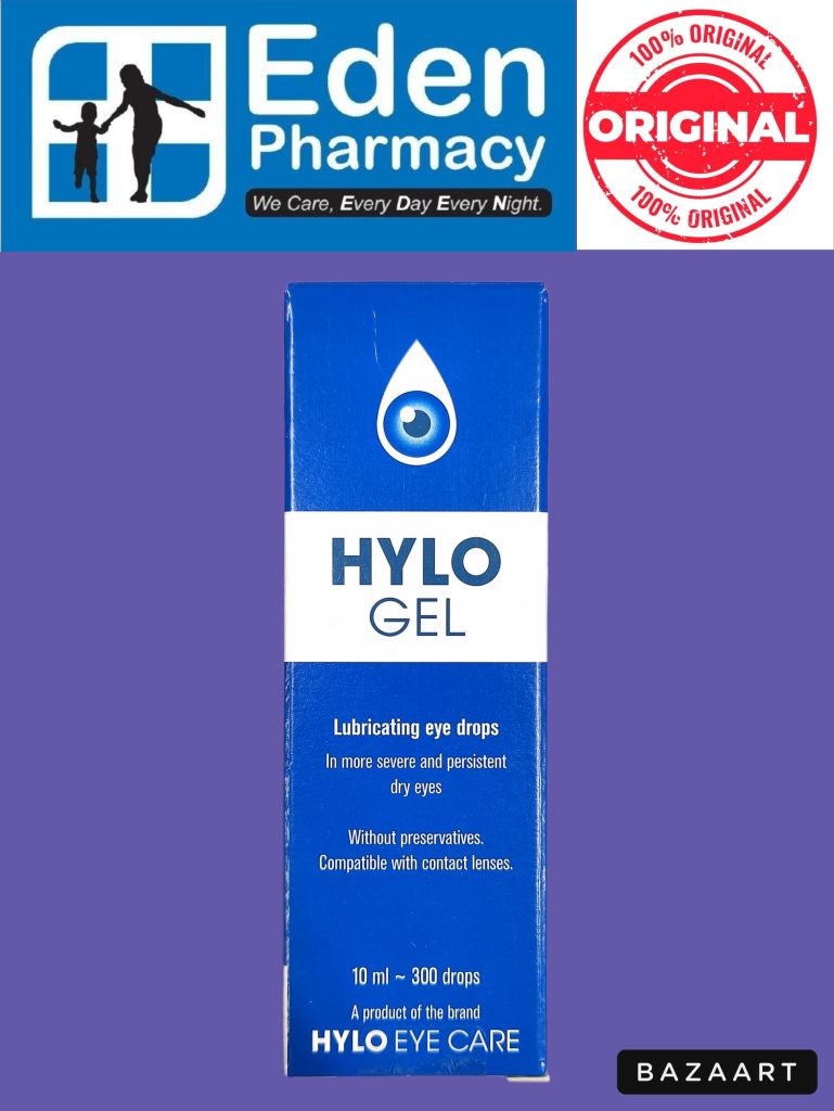 Hylo Gel Lubricating Eye Drops ( 10ml ) | Eden Pharmacy Hylo Gel Lubricating Eye Drops ( 10ml ) | Eden Pharmacy