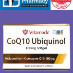 Vitamode CoQ10 Ubiquinol 100mg Coenzyme Q10 ( 30's )