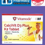 Vitamode CalciVit D3 Plus K2 Tablet ( 6 x 10's )