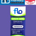 Flo Sinus Care Starter Kit Nasal Wash ( 1 Flo wash bottle + 12 premixed sachets )