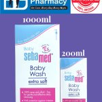 Sebamed Baby Wash Extra Soft ( 200ml / 1000ml )