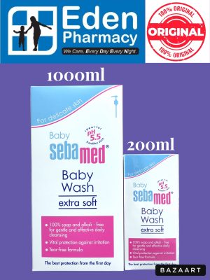 Sebamed Baby Wash Extra Soft ( 200ml / 1000ml )