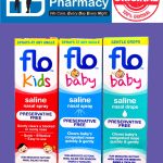 Flow Kids Saline Nasal Spray / Flow Baby Saline Nasal Drops / Flow Baby Saline Nasal Sprays ( 15ml )