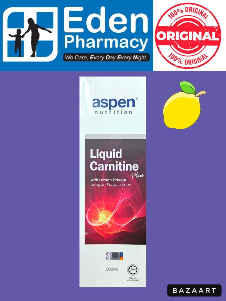aspen l carnitine Aspen nutrition Liquid Carnitine Plus ( 500ml ) (lemon flavour )