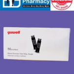 Yuwell Blood Glucose Test Strips 25's / Sterile Lancet 50's + Blood Glucose Test Strips 50's