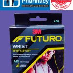 3M Futuro Wrist sport support ( adjustable ) ( free size ) BLACK ( 1's )