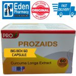 Prozaids curcuma longa extract big box ( 60's )