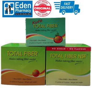 Total Fiber Orange, No Flavour, Kids ( 15 x 20 g ) Constipation Psyllium