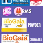 BioGaia Protectis Powder / Probiotic Chewable Tablets [ lemon flavour ] ( 30's ) biogia Free Gift RM5