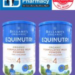 Bellamys Organic Equinutri Junior Milk Drink 3+ Years ( Bellamy Milk Step 4 ) 900g x 2 tins