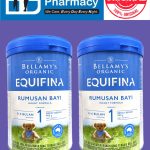 Bellamys Organic Equifina Infant Formula ( Bellamy Milk Step 1 )  0 - 6 months 900g x 2 tins
