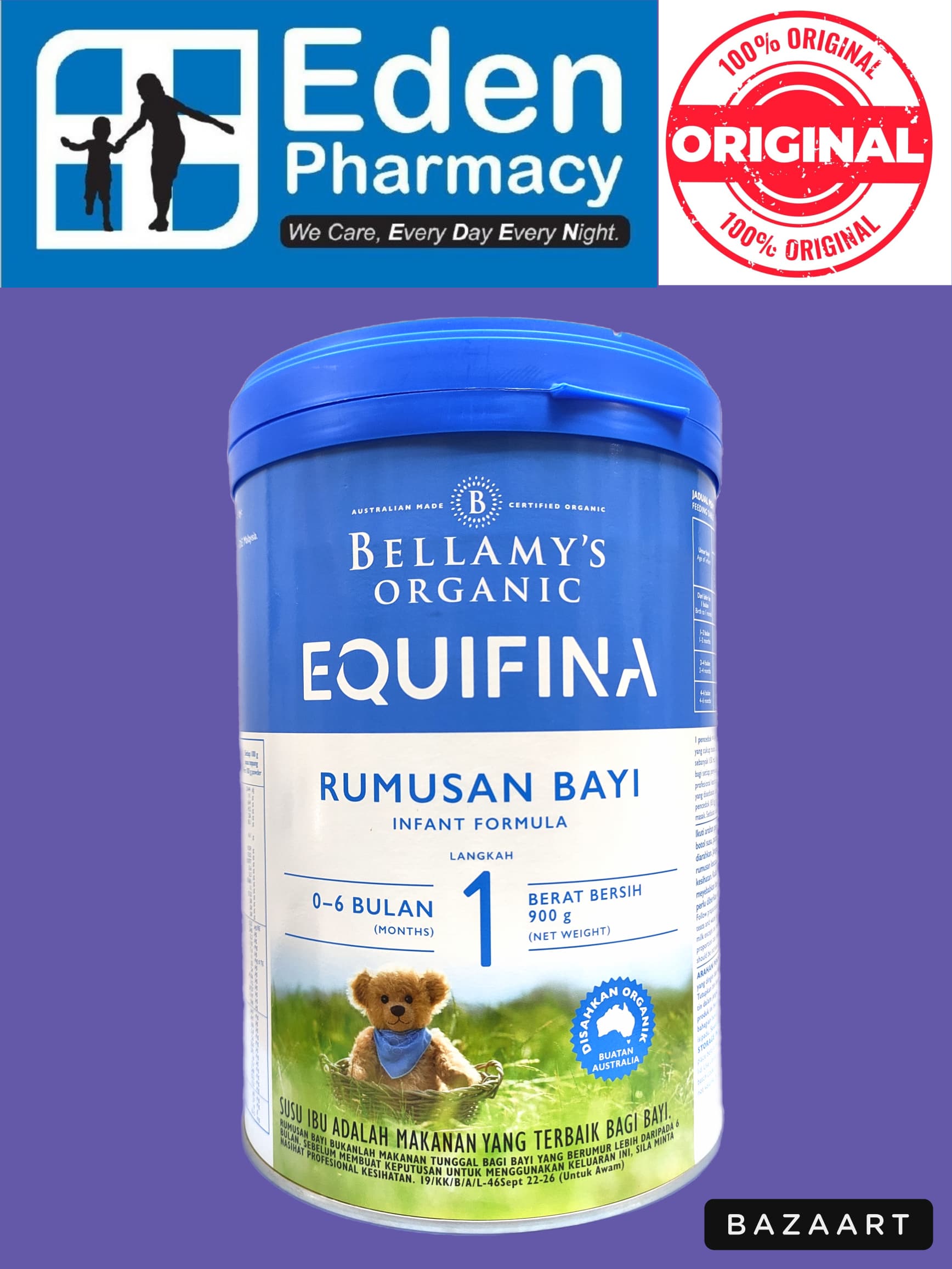 Bellamys Organic Equifina Infant Formula ( Bellamy Milk Step