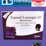 Trazesil Lozenges SF Black Currant Flavor (2x6's)