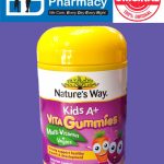 Nature's Way Kids A+ Vita Gummies Multi-Vitamin + Vegies ( Berry Flavour ) ( 120's )