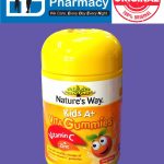 Nature's Way Kids A+ Vita Gummies Vitamin C + Zinc ( Orange Flavour ) ( 60's )