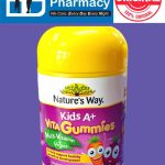 Nature's Way Kids A+ Vita Gummies Multi-Vitamin + Vegies ( Berry Flavour ) ( 60's )