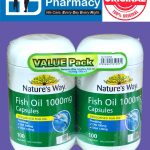 Nature's Way Odorless Fish Oil 1000mg ( 100's x 2 )