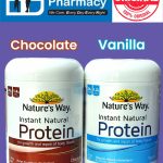 Nature's Way Instant Natural Protein 375g ( Vanilla Flavour ) / ( Chocolate Flavour )