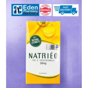 Natrieo Tri. E Tocotrienols 50mg Vitamin E (1 x 60's ) , ( 2 x 60's ) , ( 3 x 60's )