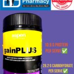 aspen gainPLUS (10.6g protien ,28.2g carbs per serve  ) (500g)