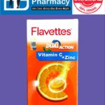 Flavettes Effervescent Vitamin C + Zinc Orange ( 15's / 30's )