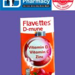 Flavettes D-mune ( Vitamin D3 ,Vitamin C ,Zinc ) (60's)