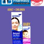 Serenaz Natural Sea Water Nasal Spray Adult + Chilldren (120ml)  / Baby (30ml)