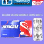 Rexicale Calcium Carbonate 500mg Tablets