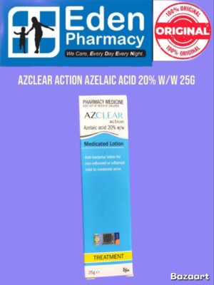 Azclear Azelaic Acid 20% w/w Medicated Lotion 25g