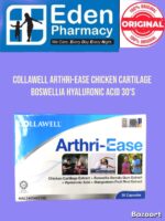 Collawell Arthri-Ease Chicken Cartilage Boswellia Hyaluronic 30's