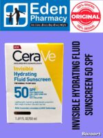 CERAVE INVISIBLE HYDRATING FLUID SUNSCREEN 5O SPF ( 50 ML )