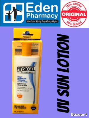 PHYSIOGEL DAILY MOISTURE  THERAPY UV SUN LOTION SPF 50+    ( 100ML )