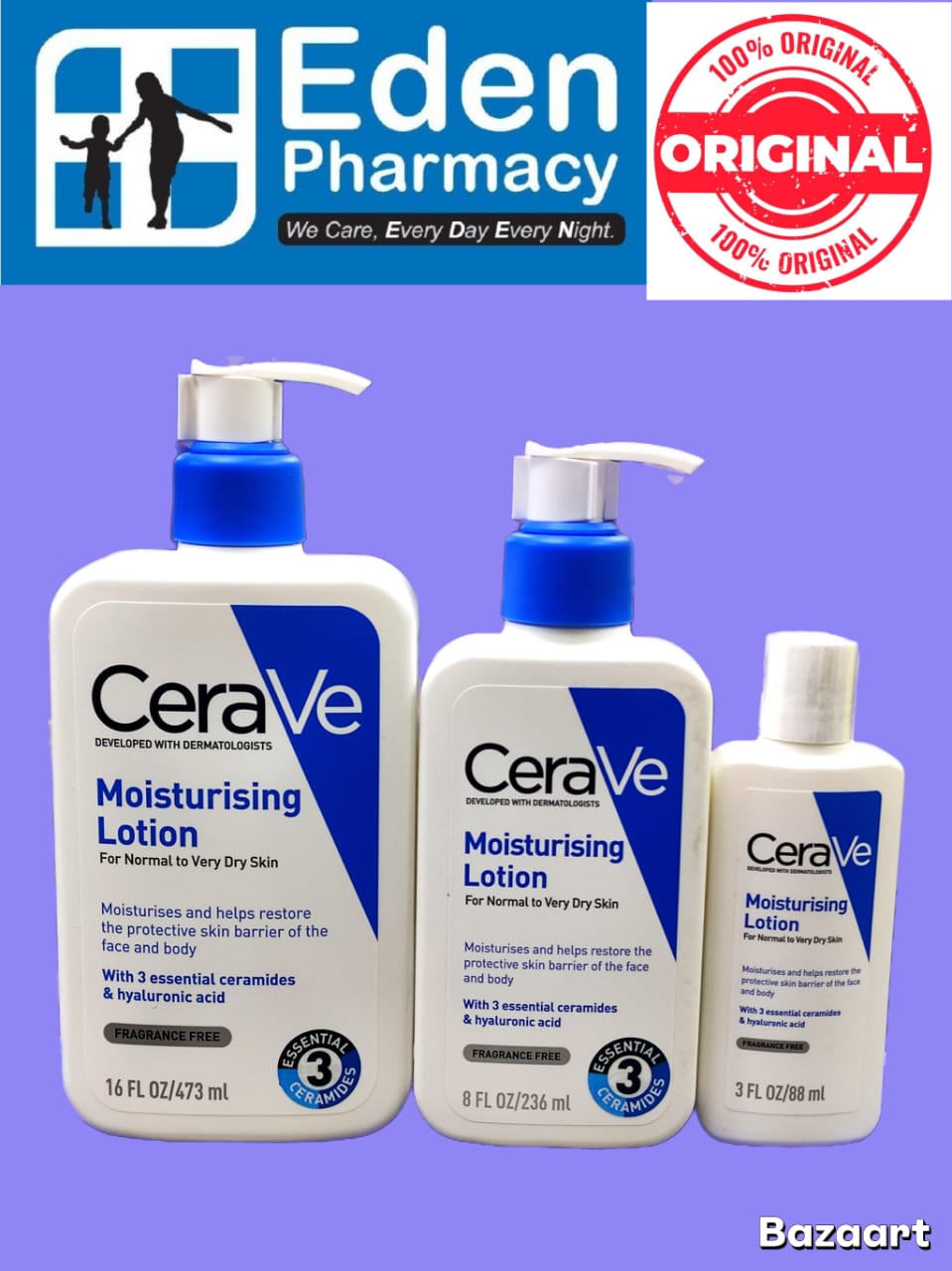 WhatsApp Image 2026-09-20 at 11.39.51 AM CERAVE MOISTURISING LOTION ( 88ML ) ( 236ML ) ( 437ML - Image 1
